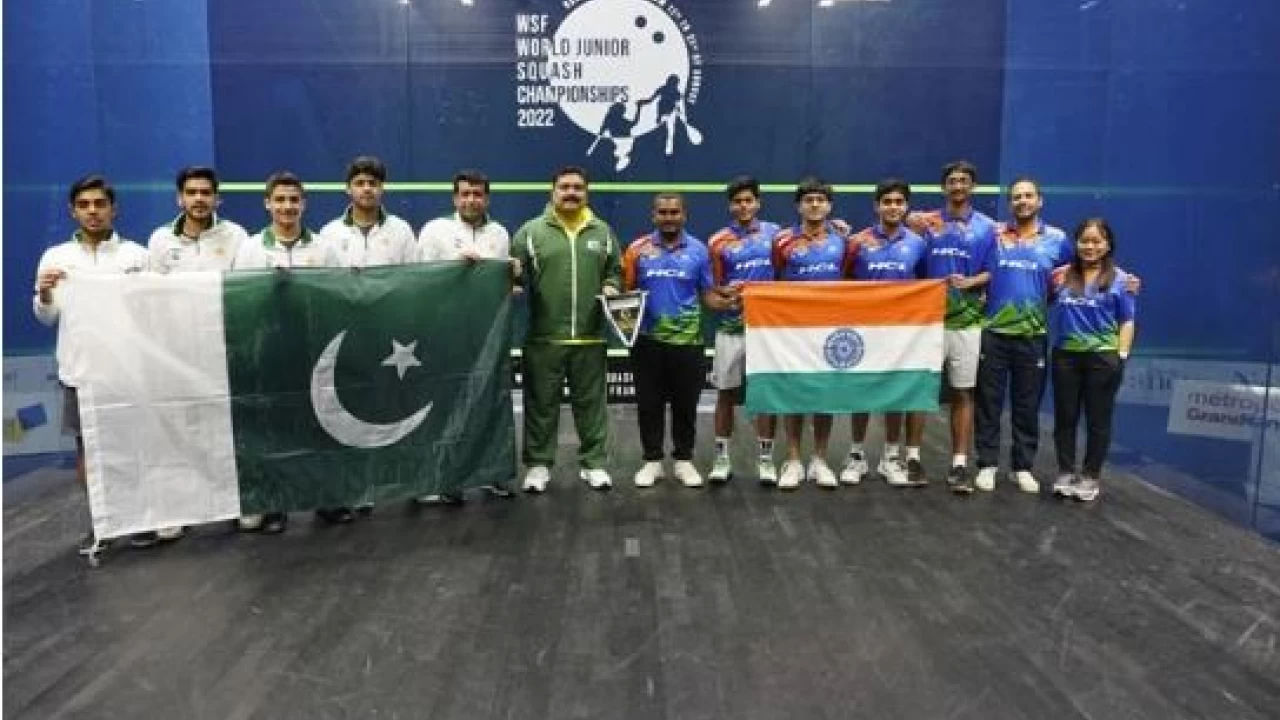 World Junior Squash Championships: Pakistan beats India to qualify for semi-final