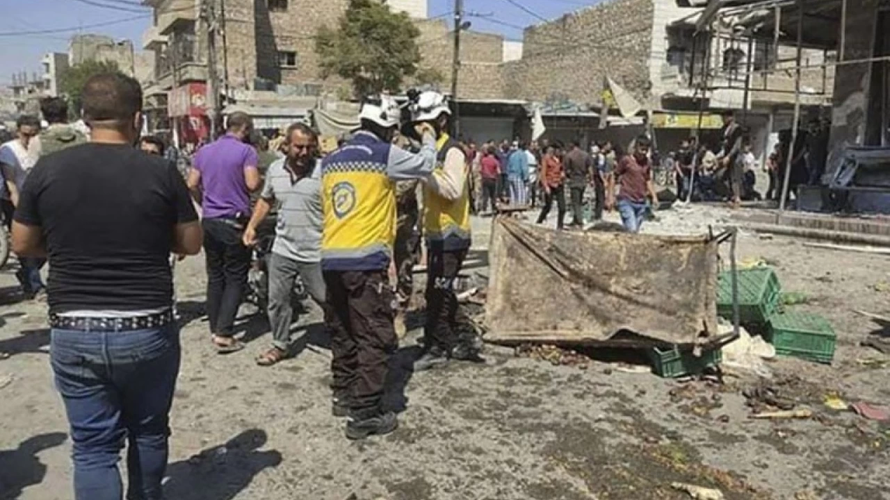 Market blast in north Syria kills 19 people, injures dozens