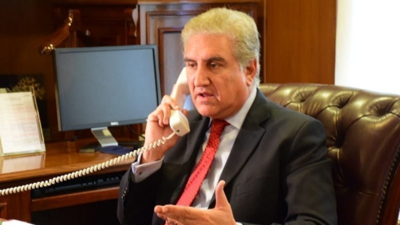 شاہ محمود قریشی سےکینیڈین وزیر خارجہ کا ٹیلیفونک رابطہ