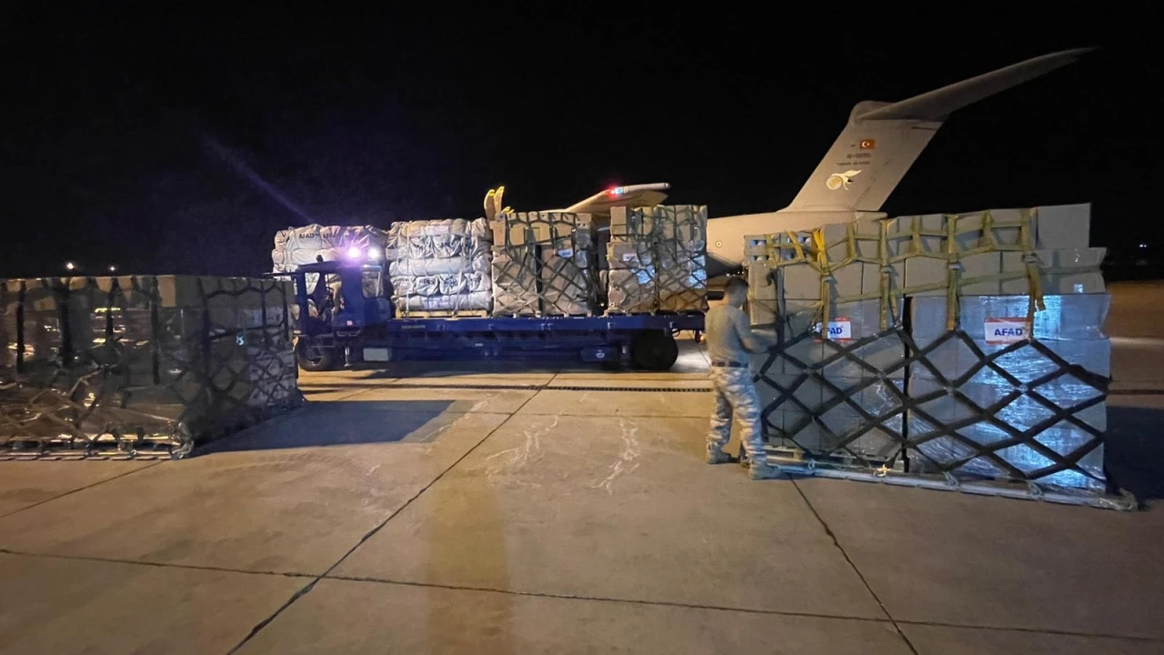 Two planes carrying relief goods from Turkiye to land in Karachi on Aug 29