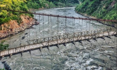 کیہال پل کو خطرہ، اسلام آباد اور گلگت کا زمینی رابطہ منقطع ہونے کا امکان