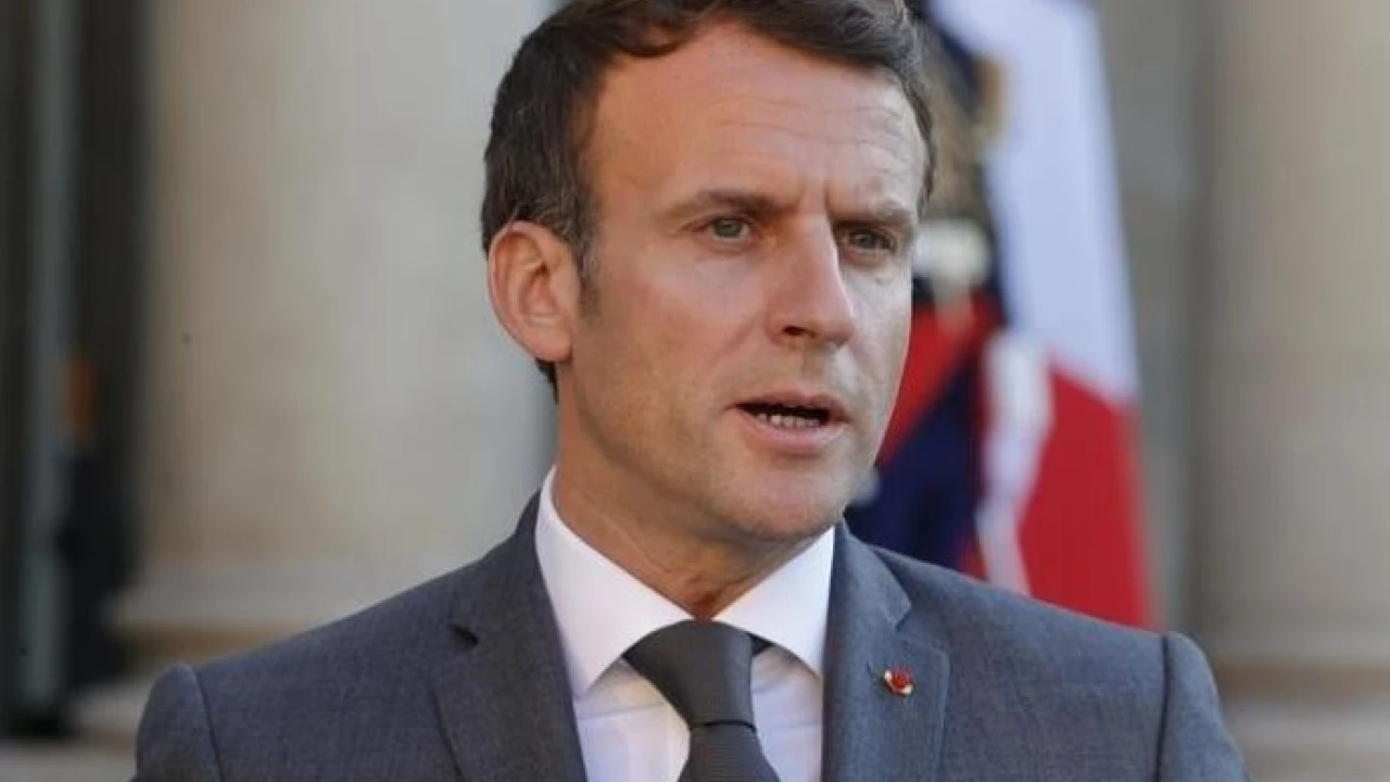 France ready to support flood victims of Pakistan: Macron