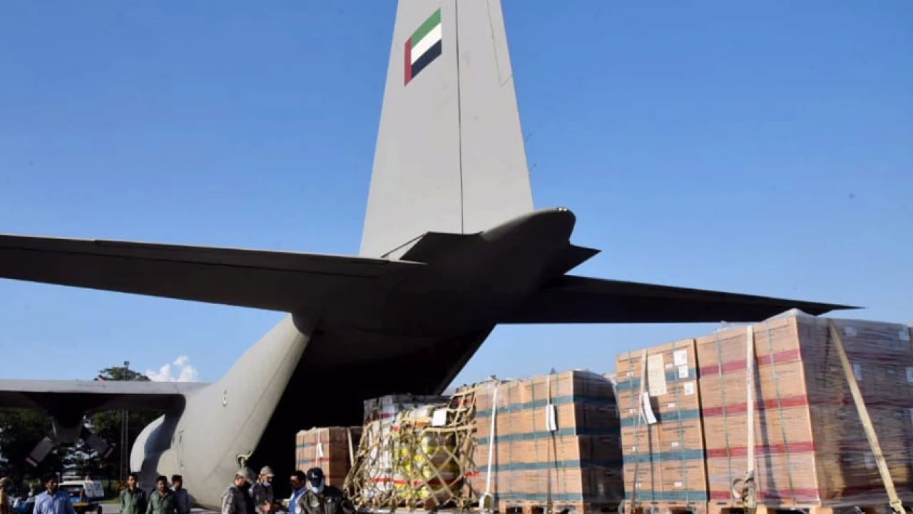 Flights carrying relief assistance from UAE, Turkiye & China to land in Pakistan 