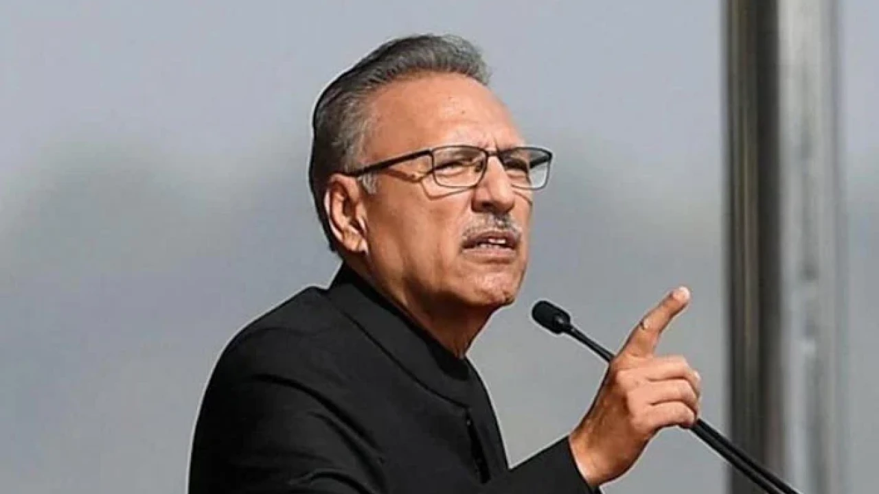 President Alvi visits Nowshera district