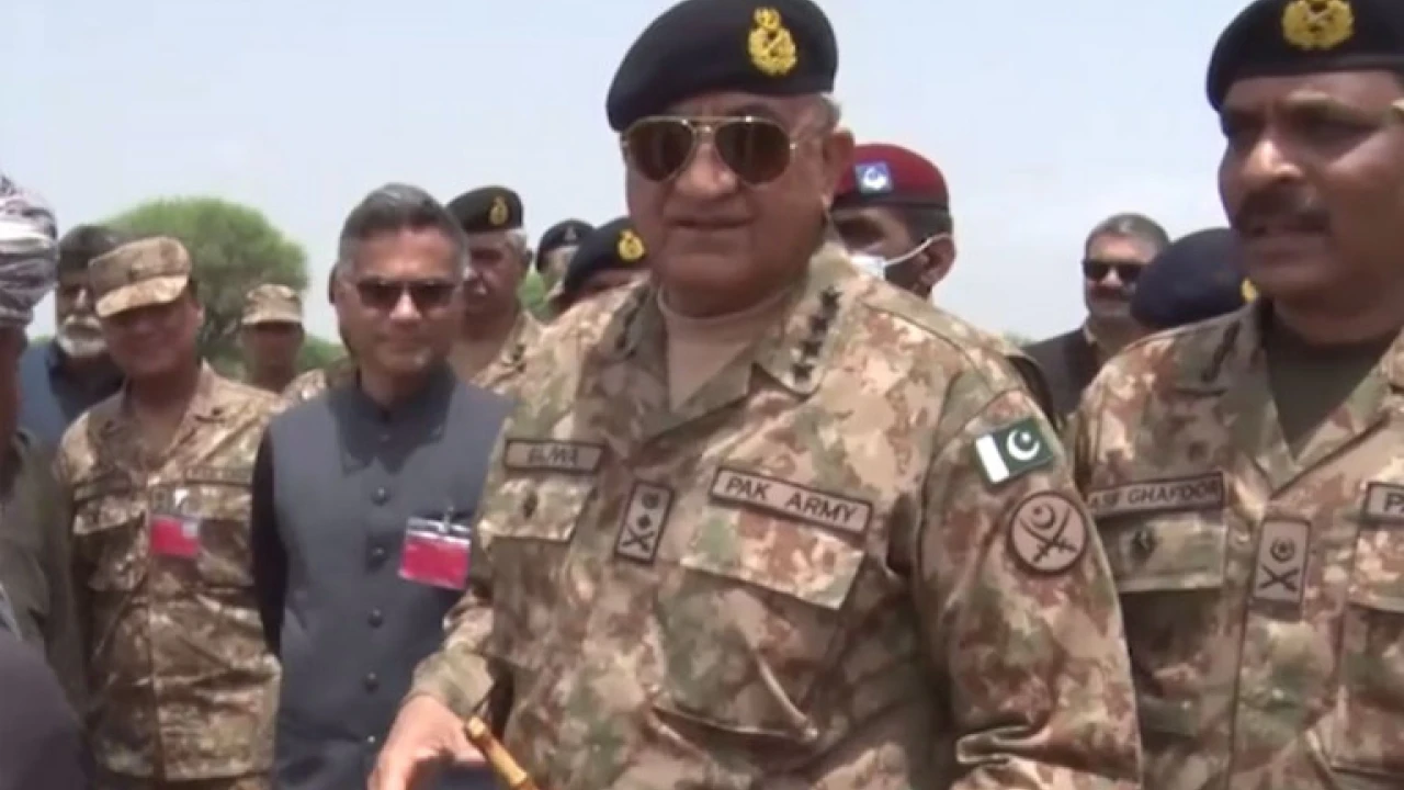 Army Chief to visit flood-affected areas of Punjab, KP today