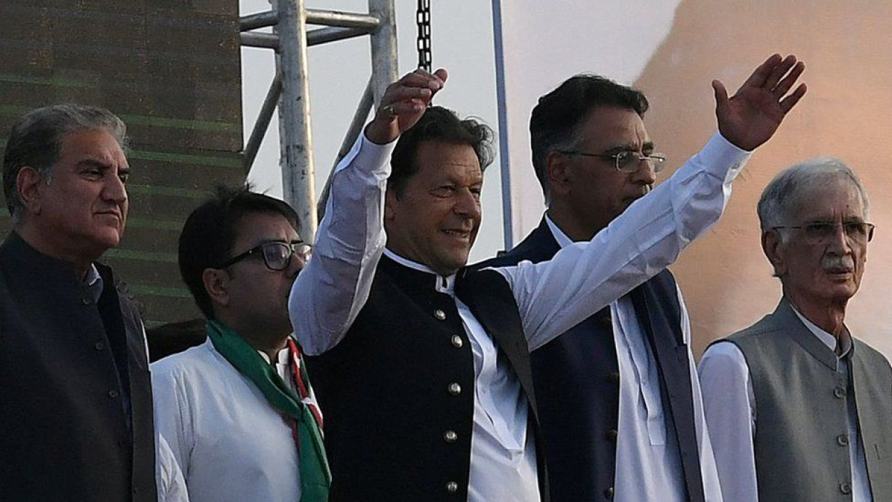 دفعہ 144 کیس: سابق وزیراعظم عمران خان کی ضمانت میں 27 ستمبر تک توسیع