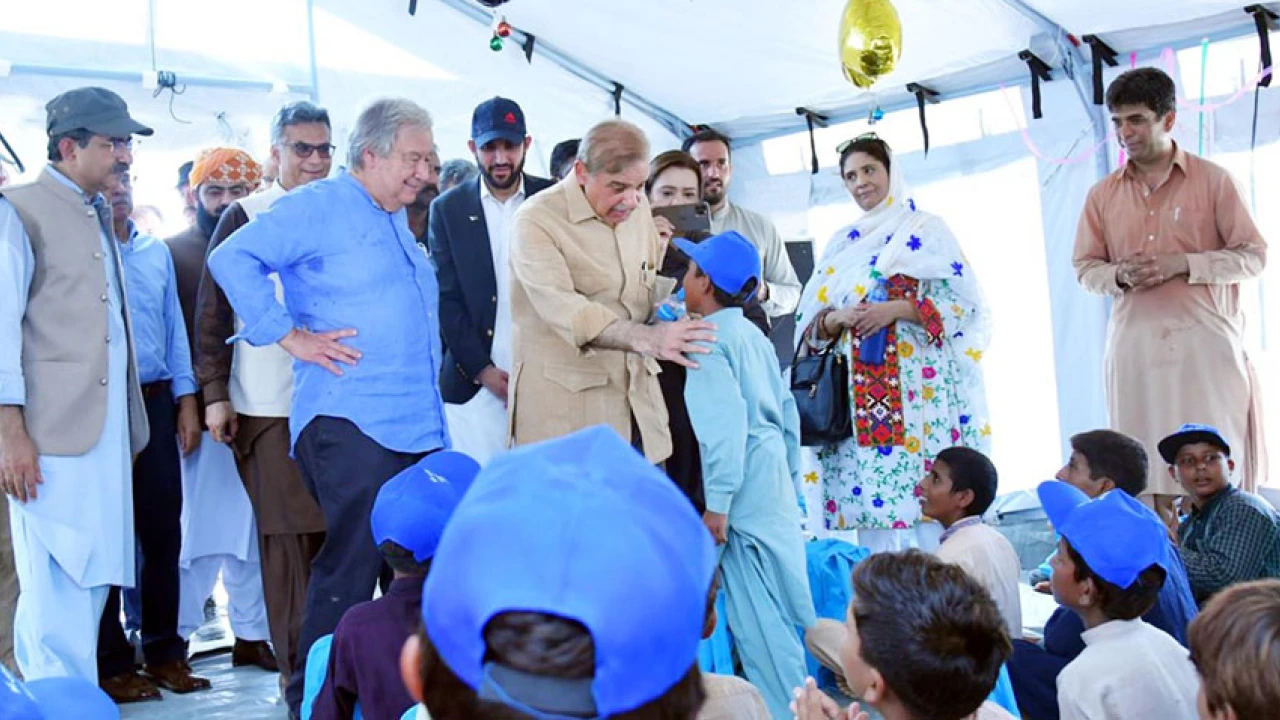 PM thanks UNSG for his unprecedented support to Pakistan flood victims