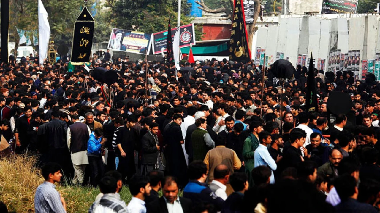Chehlum of Hazrat Imam Hussain (RA) being observed with religious solemnity