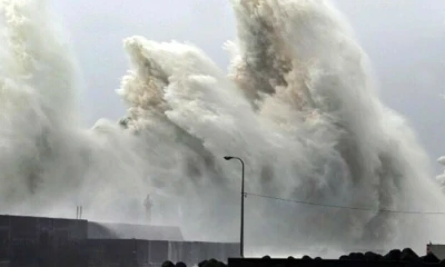 Typhoon lashes central Japan killing two