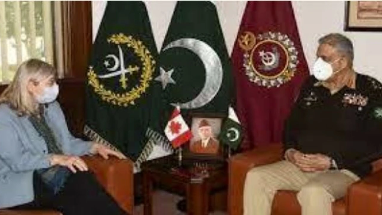 Canadian Ambassador meets army chief Bajwa, offers full support for flood victims