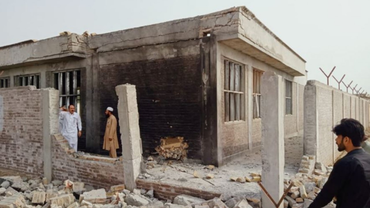 Tank: Explosion leaves girls' school partially damaged