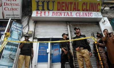 Karachi police lodge terrorism case' in Chinese dental clinic attack