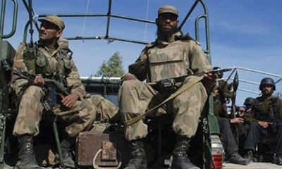 Soldier embrace martyrdom after terrorists open fire from inside Afghanistan: ISPR
