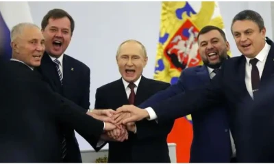 Ukraine annexation: Putin declares ‘four new regions of Russia’