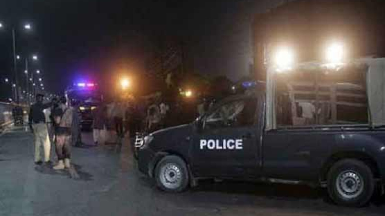 نصیر آباد میں مبینہ پولیس مقابلہ، 4 دہشت گرد ہلاک