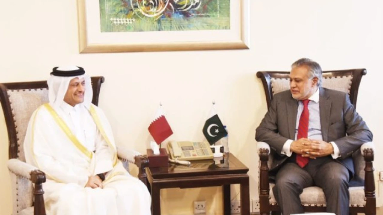 Finance Minister, Ambassador of Qatar discuss bilateral economic ties