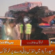حیدرآباد: انڈس ہائی وے پر ٹریفک  حادثہ ، 10افراد جاں بحق 