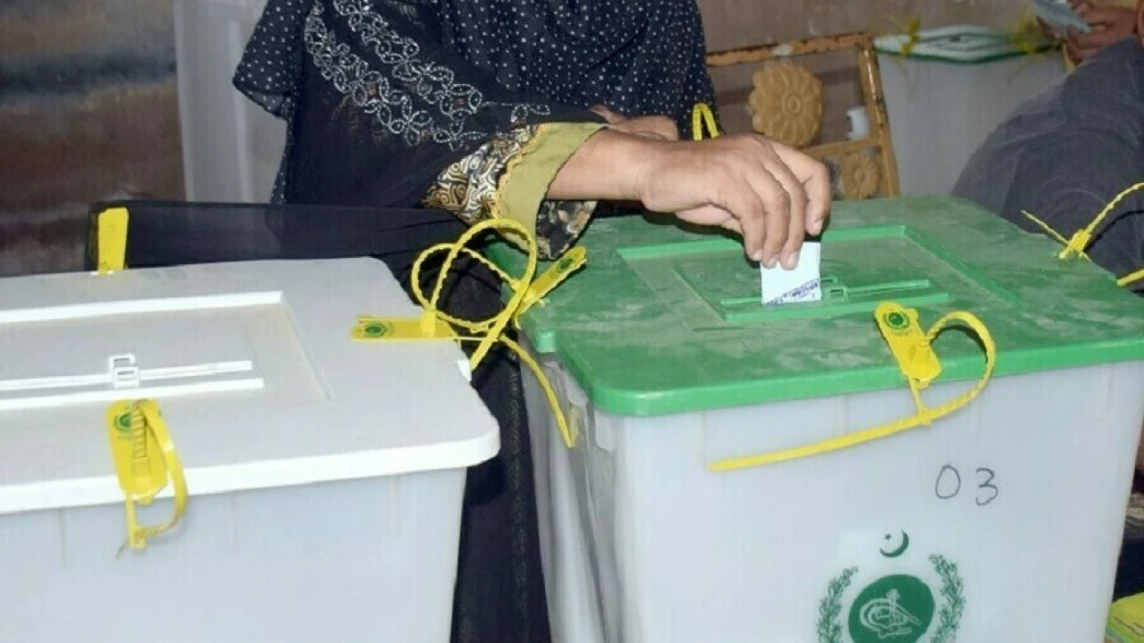 Polling for by-elections on 8 NA, 3 Punjab Assembly seats underway