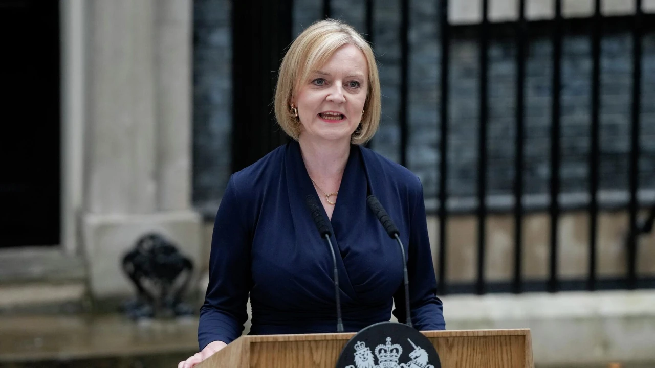 UK PM Liz Truss resigns