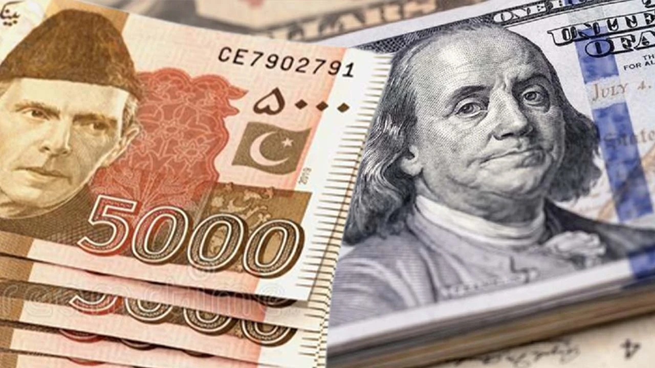 PKR loses 43 paisa against dollar in interbank