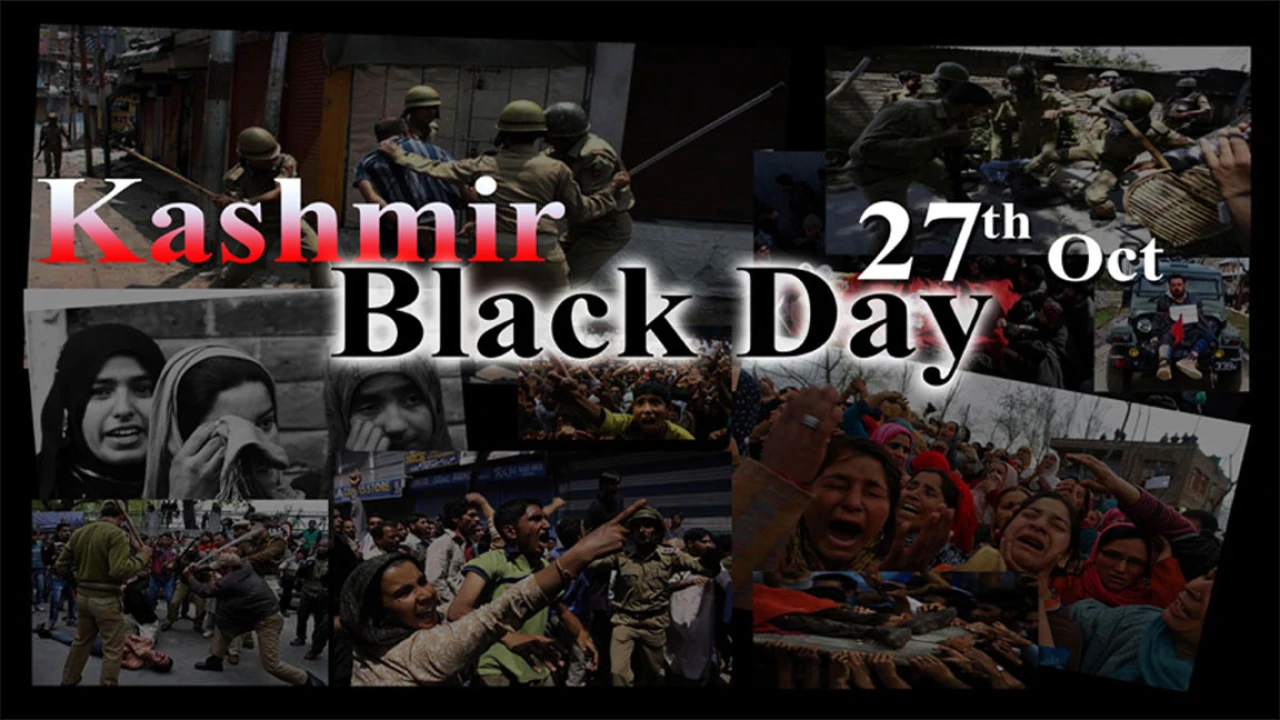 Kashmiris across the world observing Oct. 27 as Black Day 