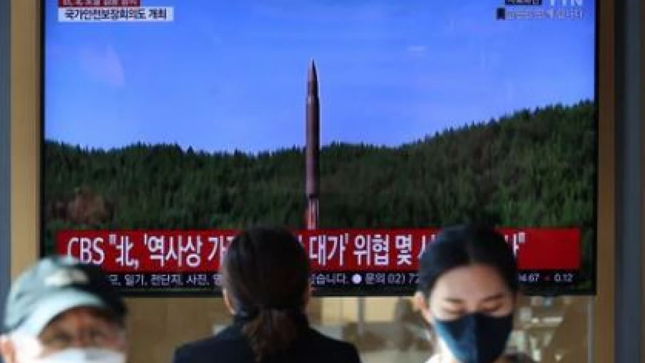 North Korea fires 23 missiles, one landing off South Korean coast for first time