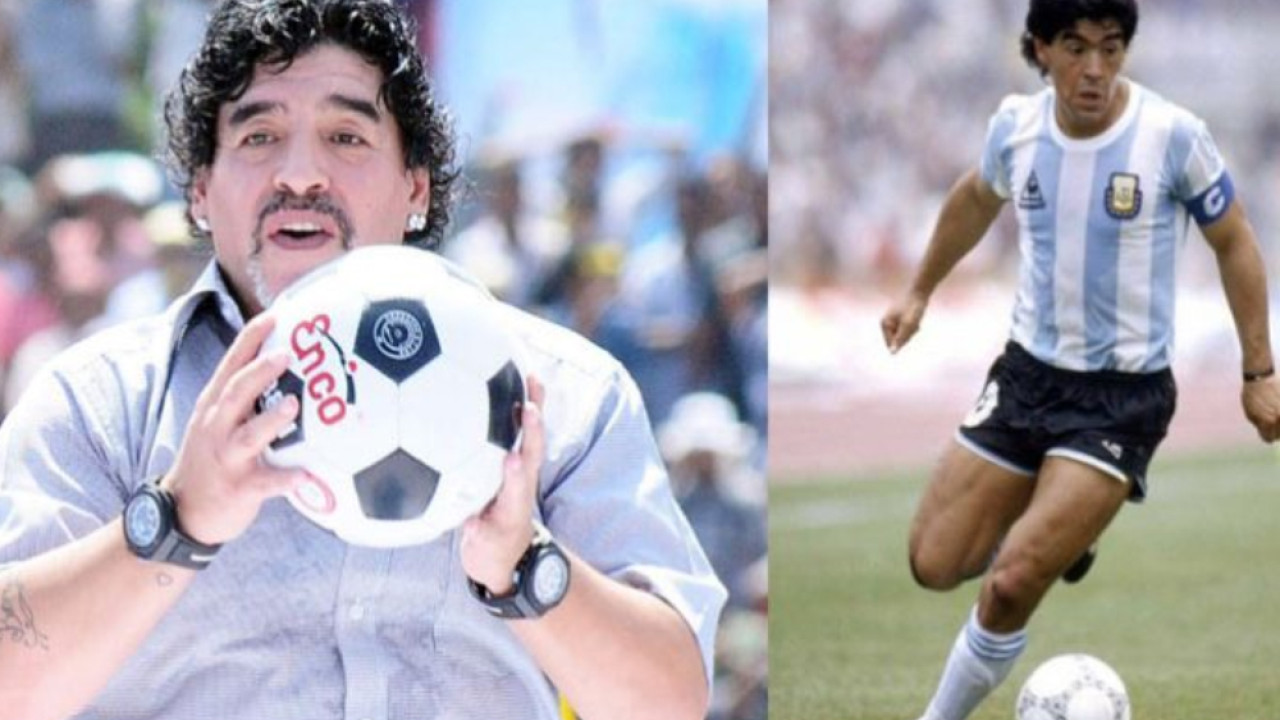 ڈیاگو میراڈونا کے مشہور" ہینڈ آف گاڈ" کے گول کیلئے استعمال ہونیوالی فٹبال نیلام 