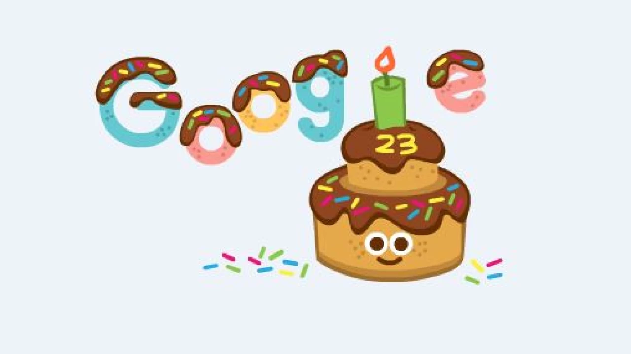 Google turns 23, celebrates birthday with unique doodle