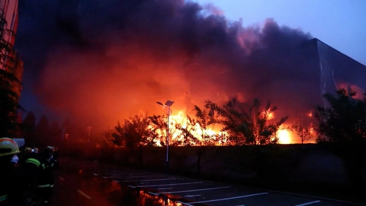 Factory fire kills 38 in central China