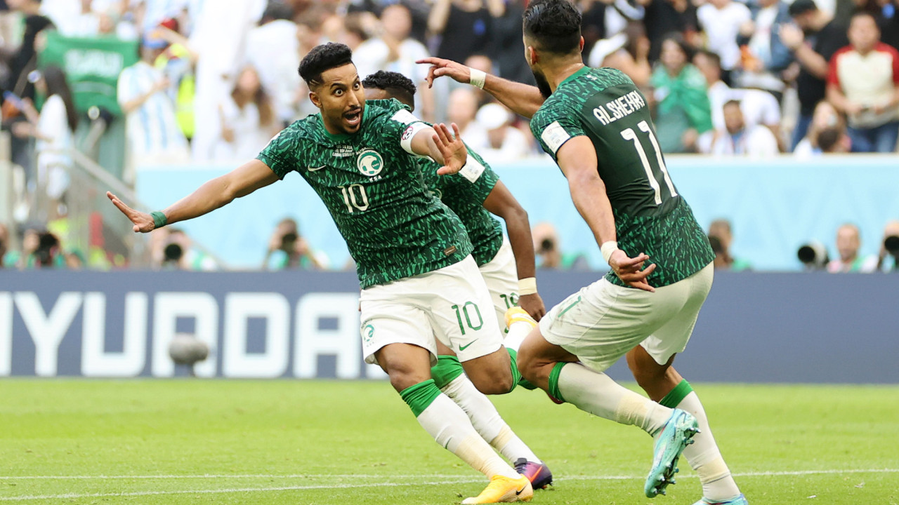 فیفا ورلڈ کپ؛ سعودی عرب کے ہاتھوں ارجنٹائن کو اپ سیٹ شکست