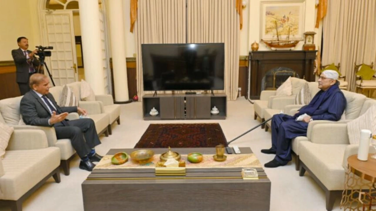 PM Shehbaz, Zardari discuss national affairs