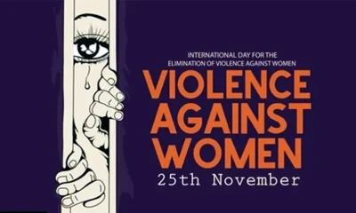 Int'l Day for Elimination of Violence against Women being observed 
