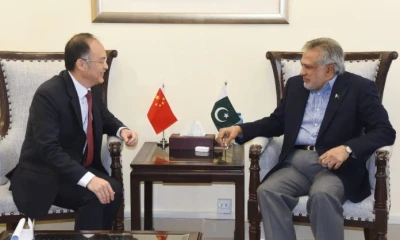 Ishaq Dar, Chinese Ambassador discuss bilateral ties