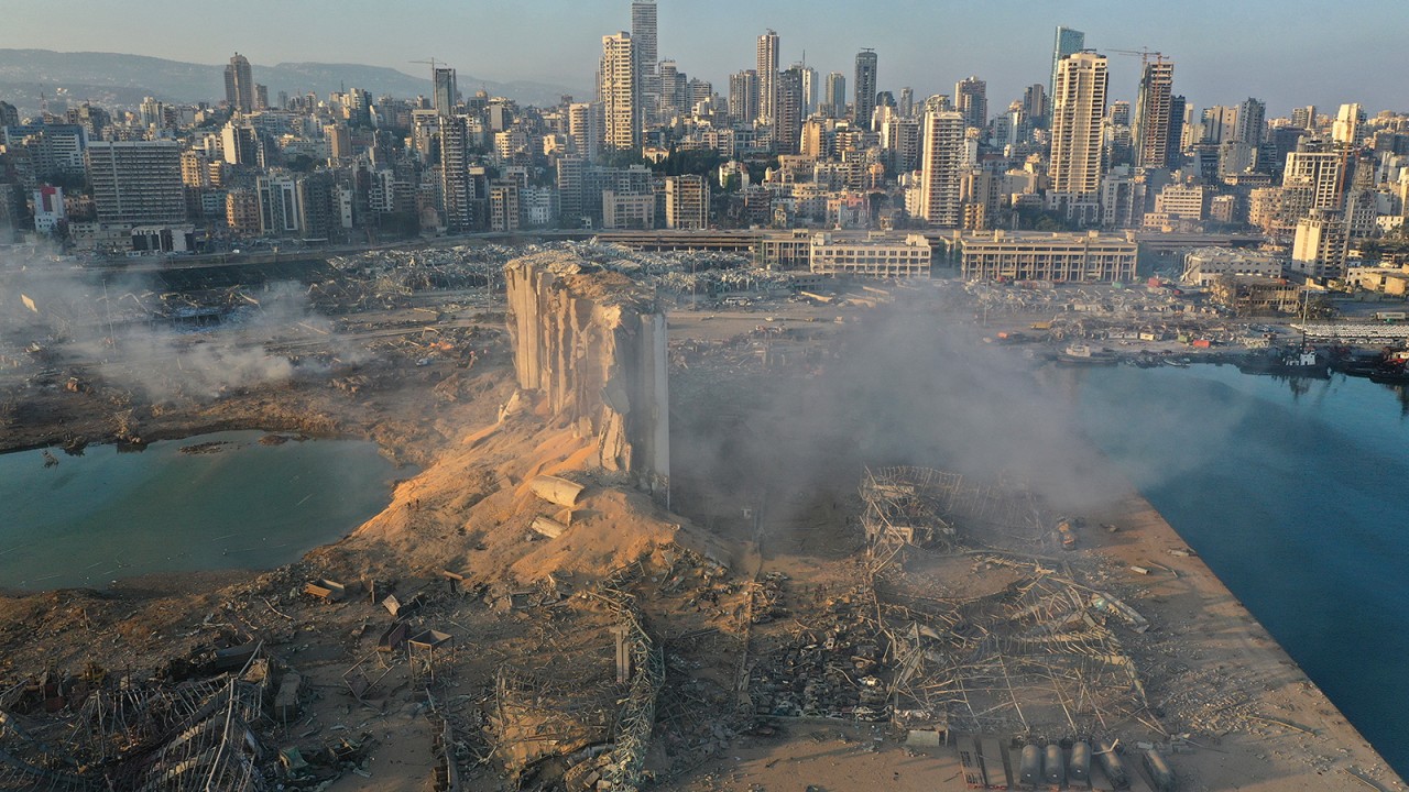 بیروت  کی بندرگاہ پر ہونیوالے  ہولناک دھماکے کو ایک سال مکمل