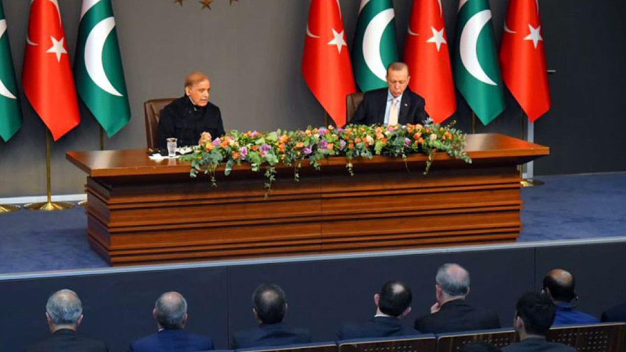 پاکستان اورترکیہ کا دوطرفہ تعلقات کونئی بلندیوں پرلے جانے کاعزم
