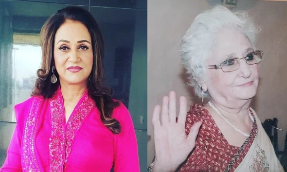 Renowned actress Bushra Ansari’s mother passes away 
