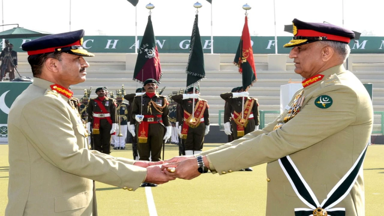 Gen Bajwa hands over baton of command to Gen Asim