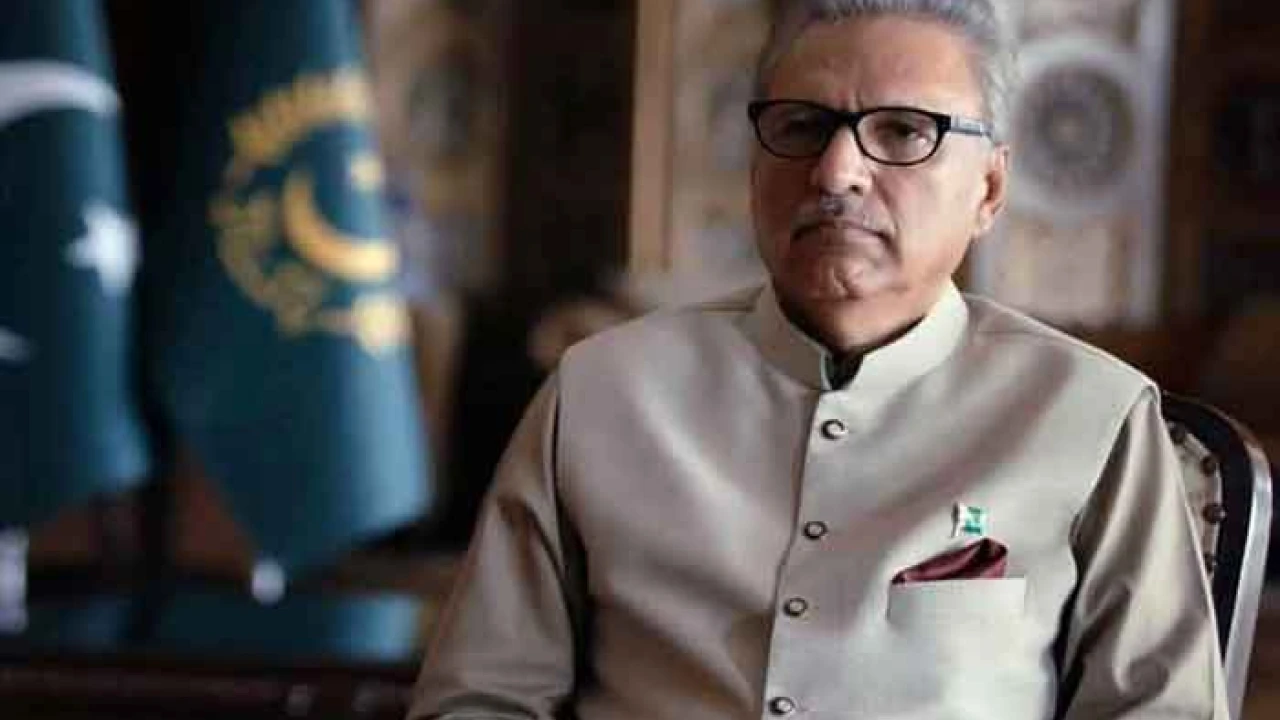 President Alvi calls to adopt humility for change in society