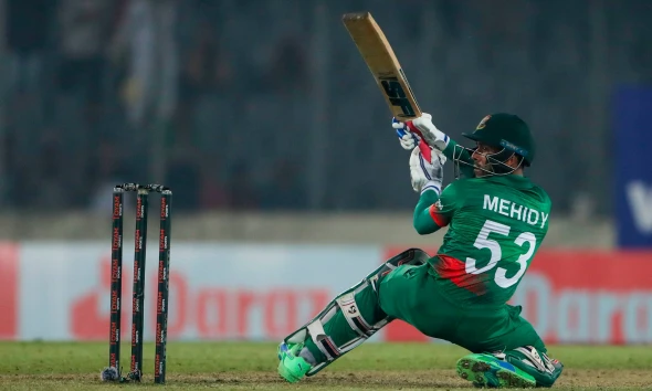 1st ODI, Mehidy Hasan Miraz helps Bangladesh stun India by 1 wicket