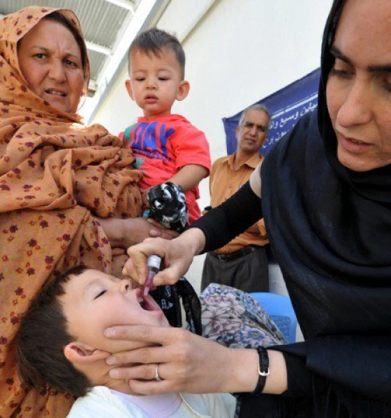 Five-day anti-polio campaign begins in nine districts of KP 