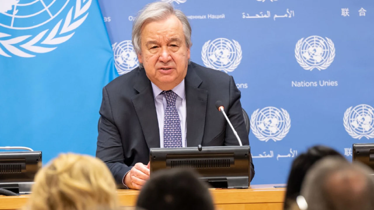 UN Chief urges world support for flood-hit Pakistan