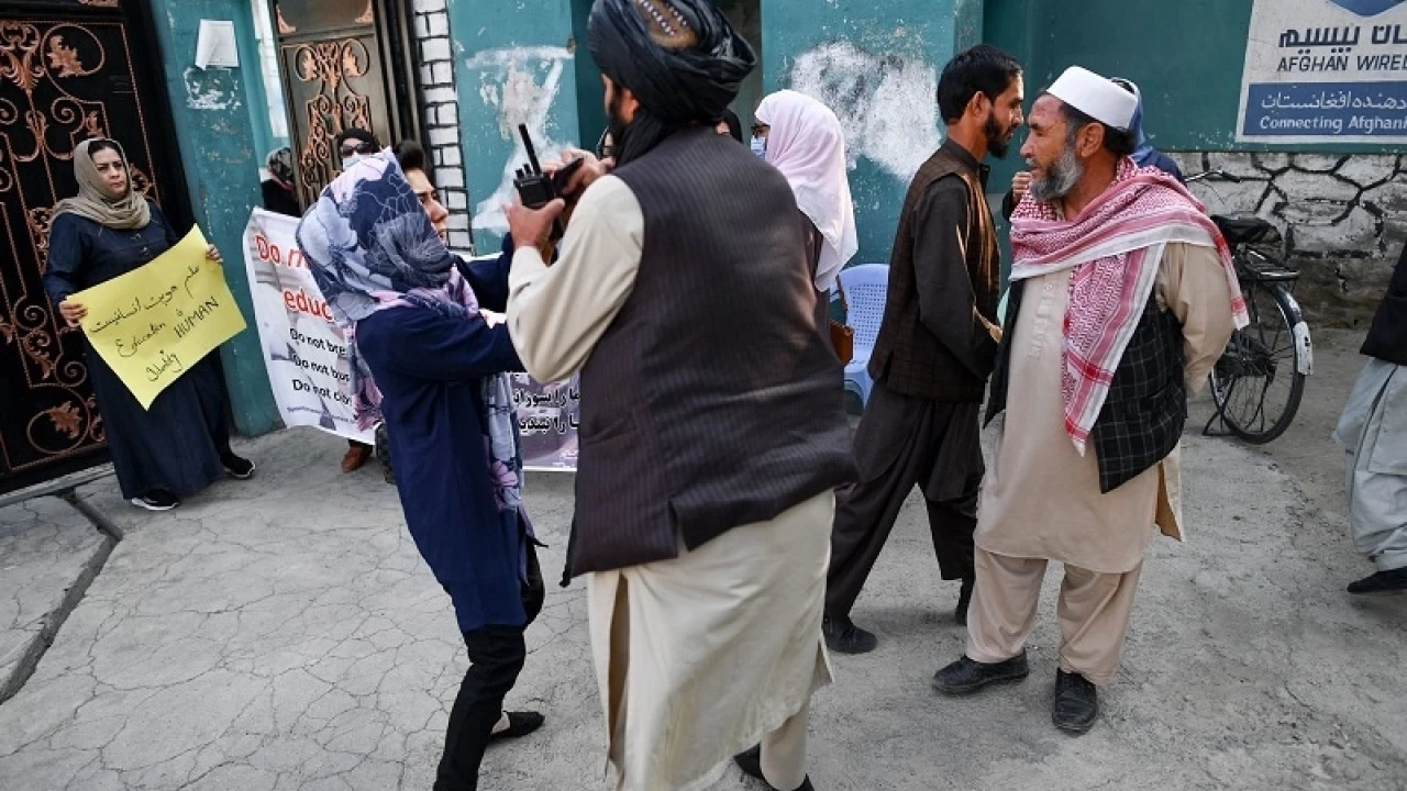 Taliban crackdown on women protestors