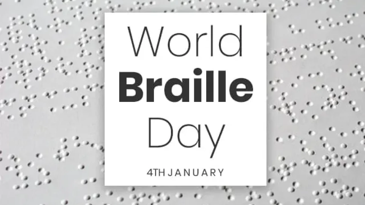 Int’l Braille Day being observed on January 4