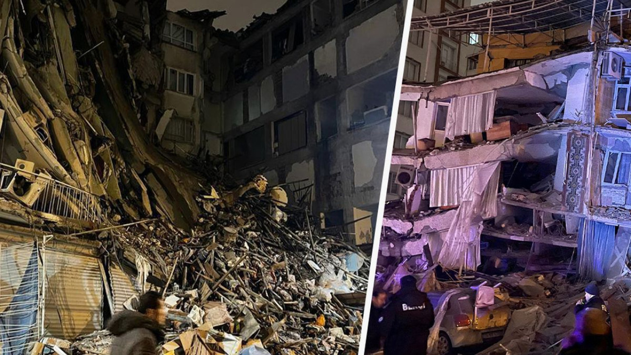 ترکیہ، شام،تاریخ کا بدترین  زلزلہ، قیامت خیز مناظر، 1000 ہلاکتیں