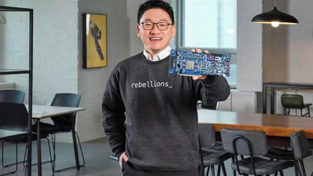 South Korea aims to join AI race as startup Rebellions launches new chip