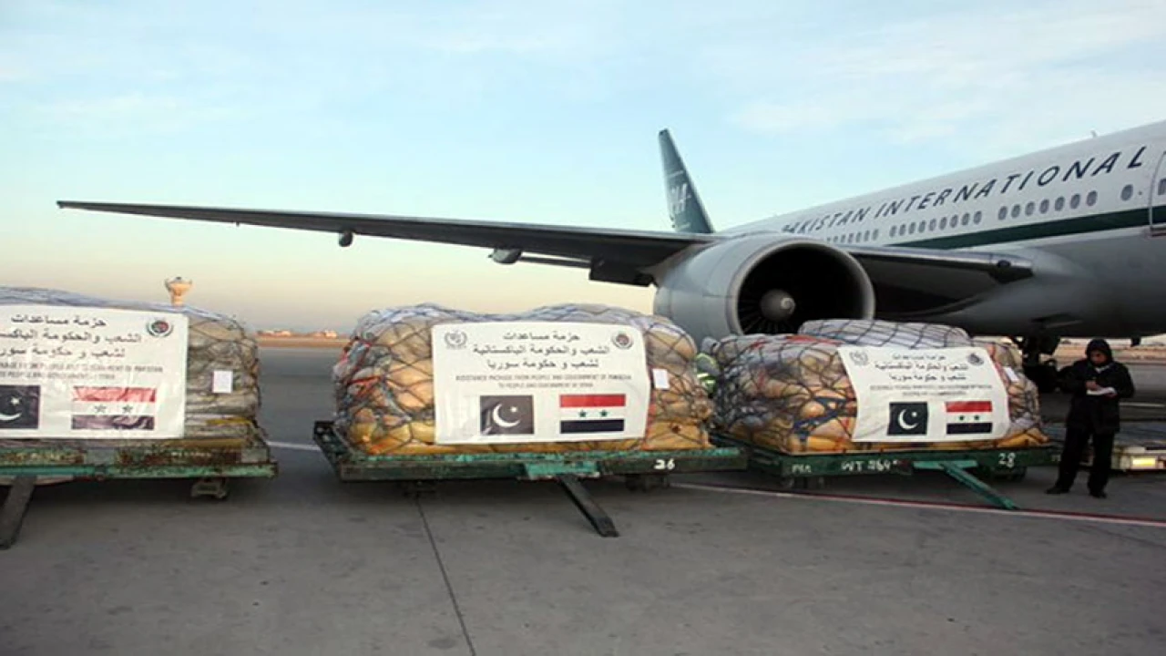 NDMA dispatches medical, rescue team, relief items for Syria