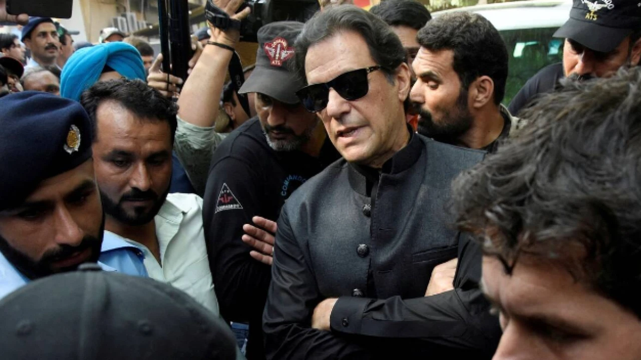 Imran thanks people for their support during court appearance