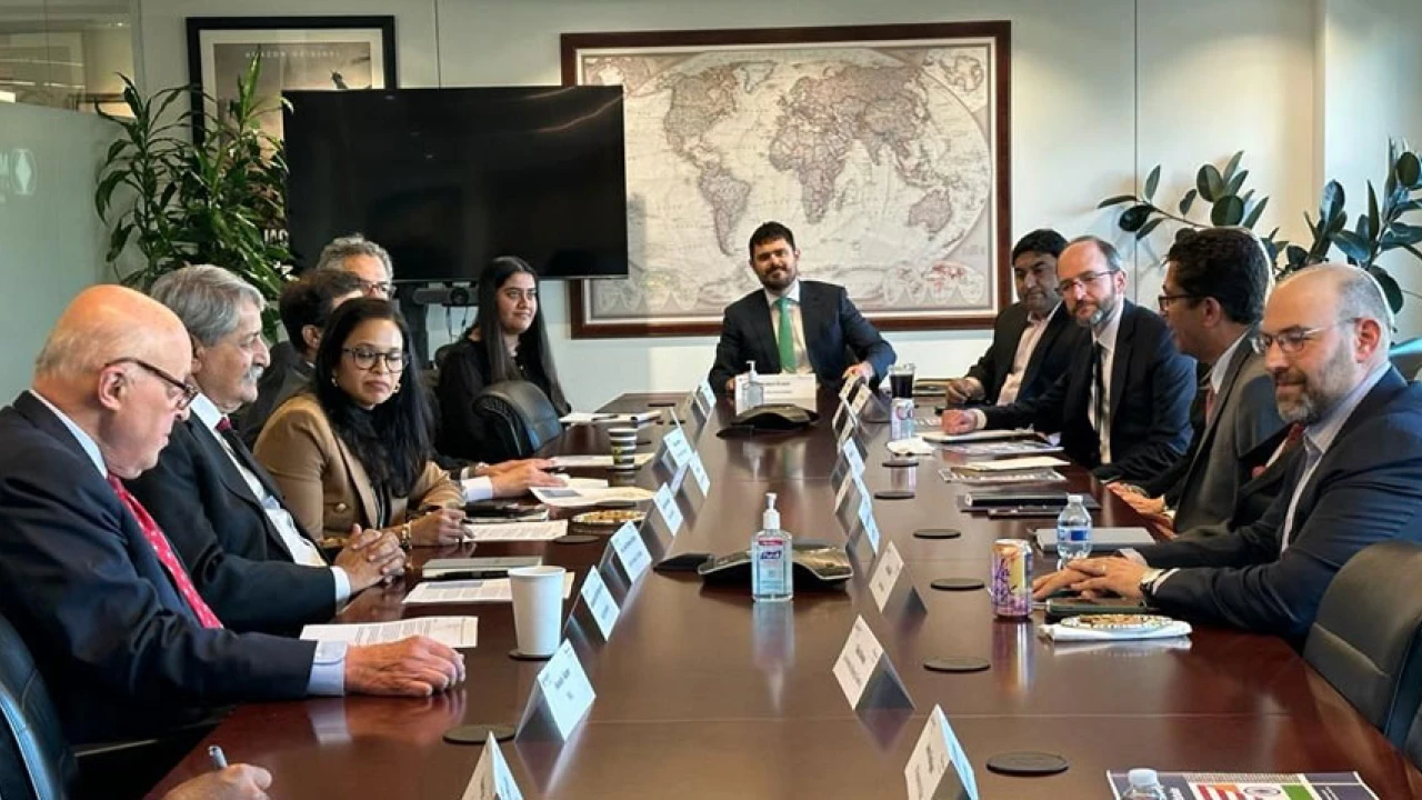 Naveed Qamar visits US think tank Atlantic Council