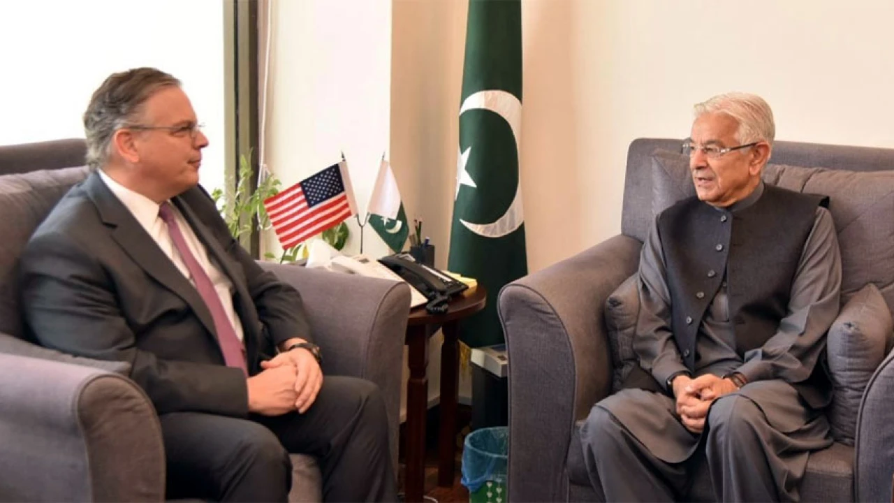 Defence Minister emphasizes need to further diversify Pak-US relations