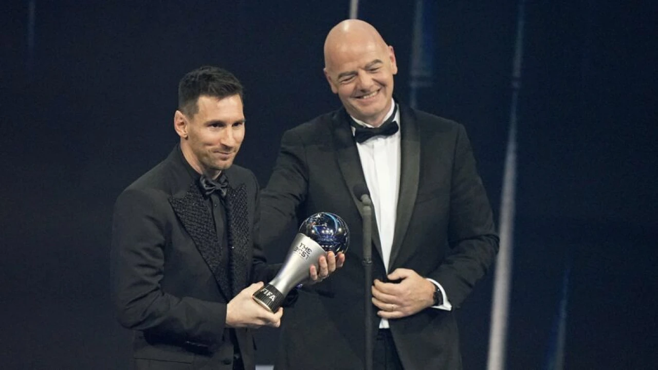 Messi wins FIFA's best men's player award again